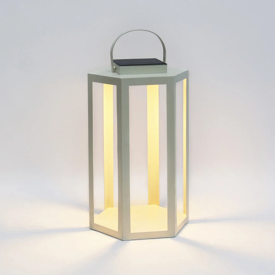 Joyce Solar Lantern 18" – Modern Organic