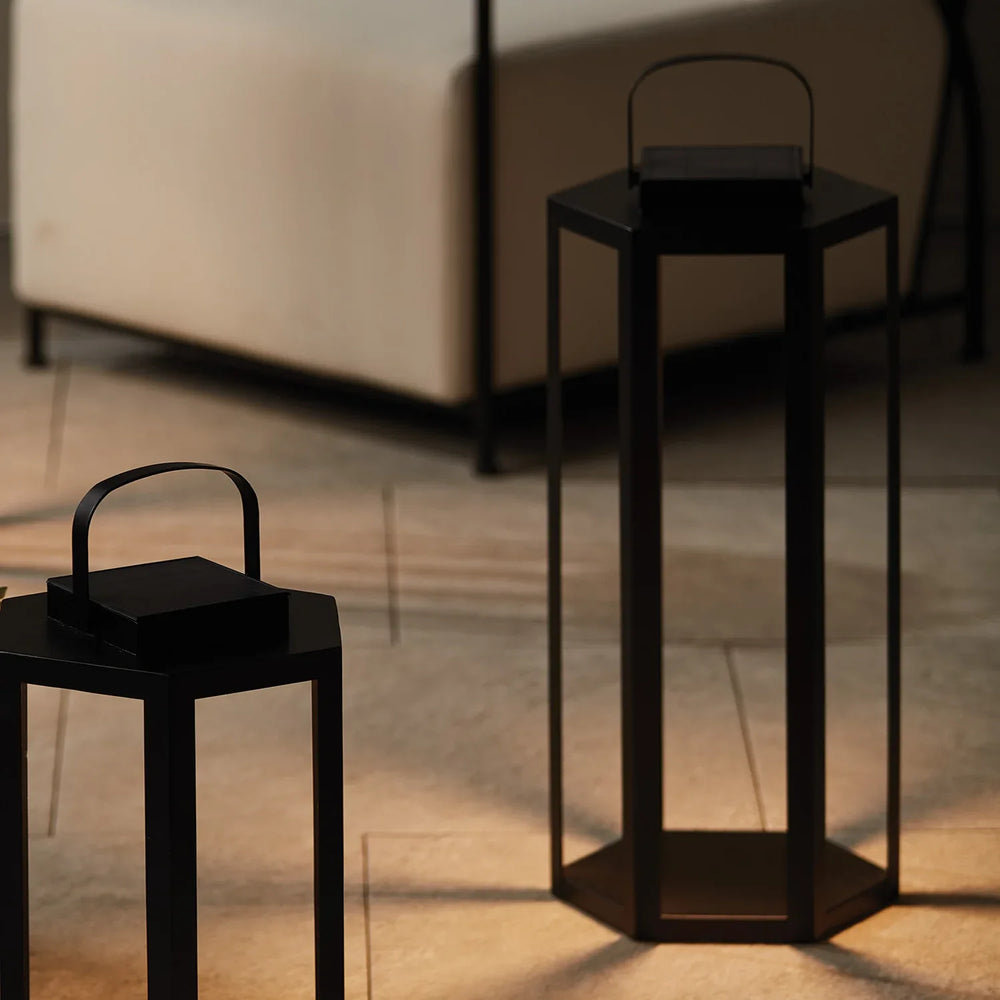 Joyce Solar Lantern 24" – Modern Organic