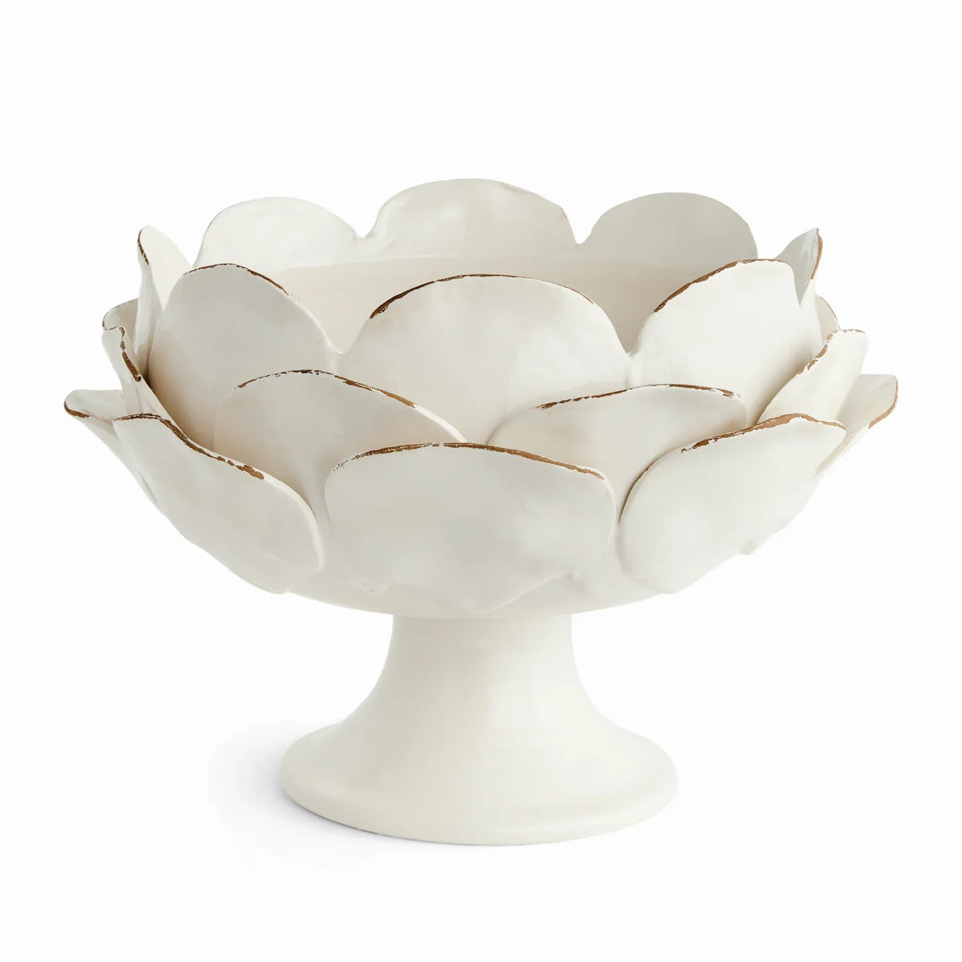 Di Rosa Grande Footed Decorative Bowl – Modern Organic