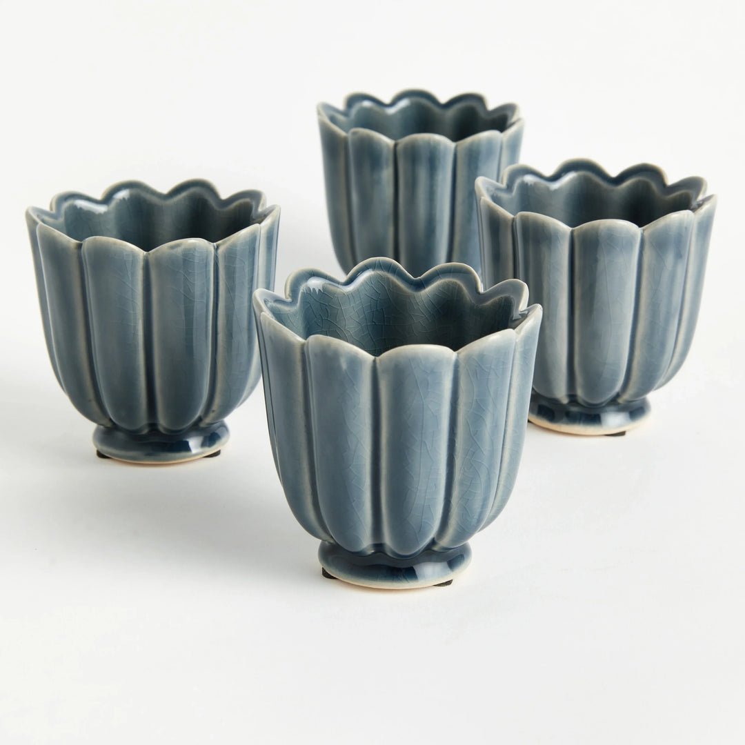 Freya Mini Pots, Set Of 4 – Modern Organic
