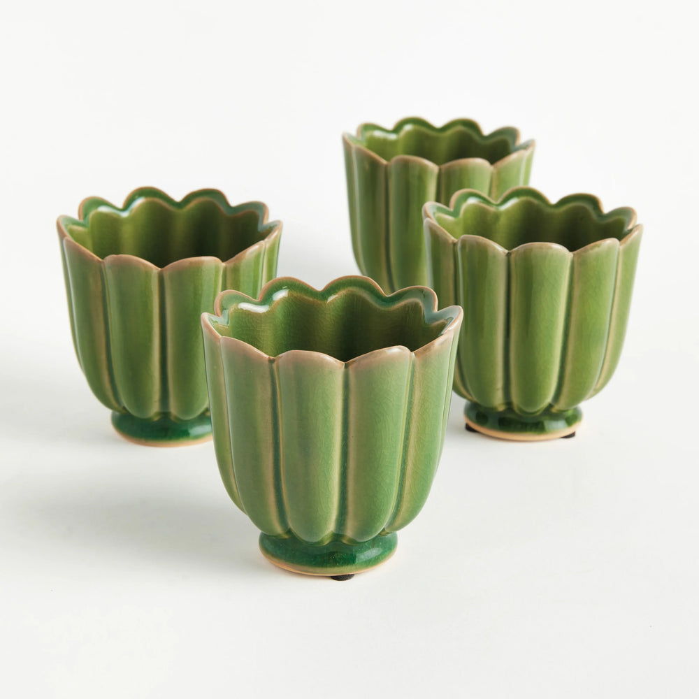 Freya Mini Pots, Set Of 4 – Modern Organic