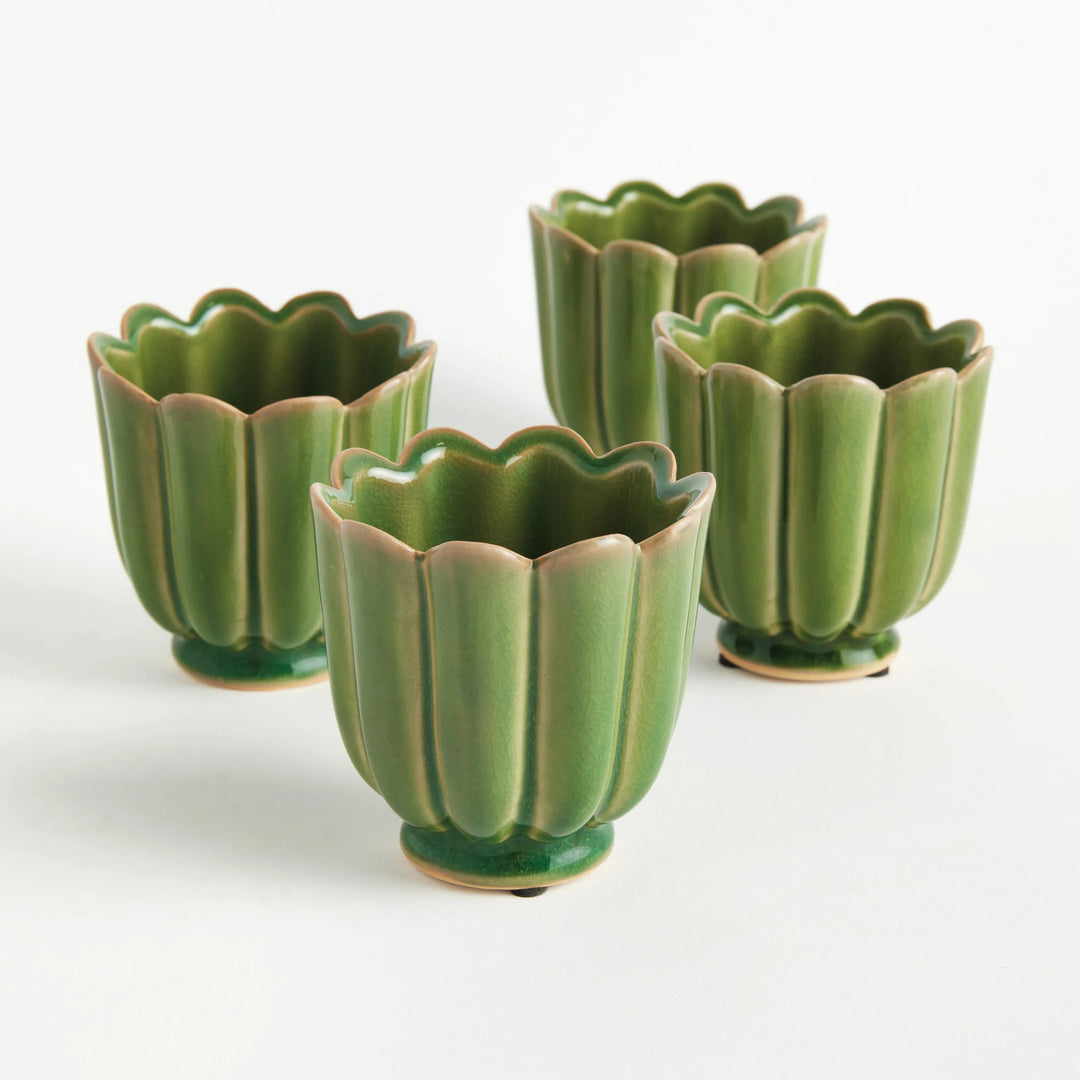 Freya Mini Pots, Set Of 4 – Modern Organic