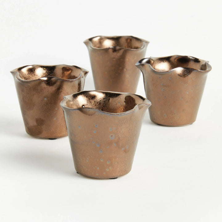 Lydia Mini Pots, Set Of 4 – Modern Organic