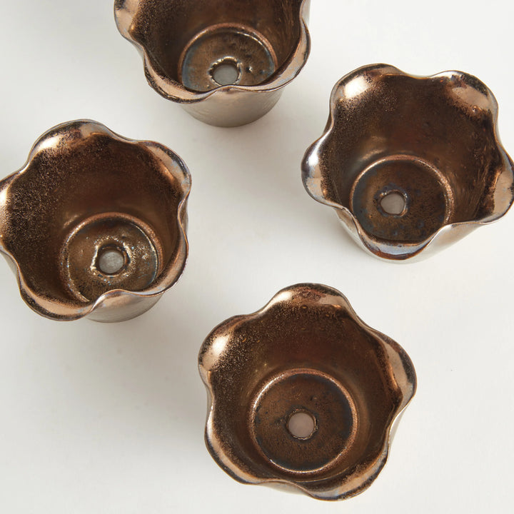 Lydia Mini Pots, Set Of 4 – Modern Organic