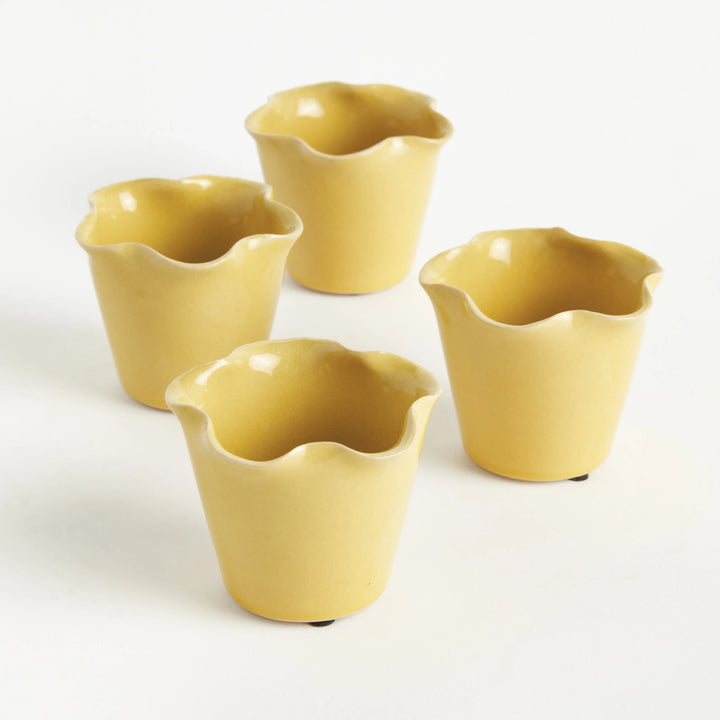 Lydia Mini Pots, Set Of 4 – Modern Organic