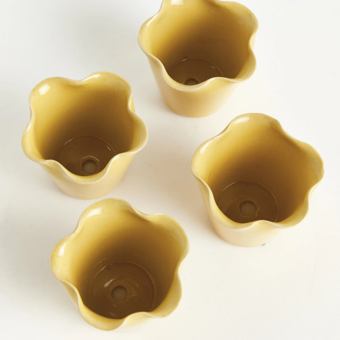Lydia Mini Pots, Set Of 4 – Modern Organic