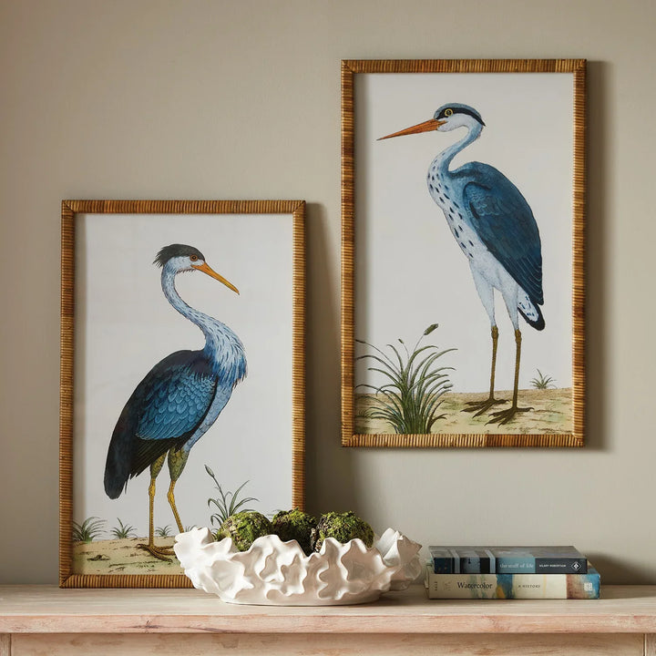 Handsome Heron Pair Prints, Set Of 2 – Modern Organic