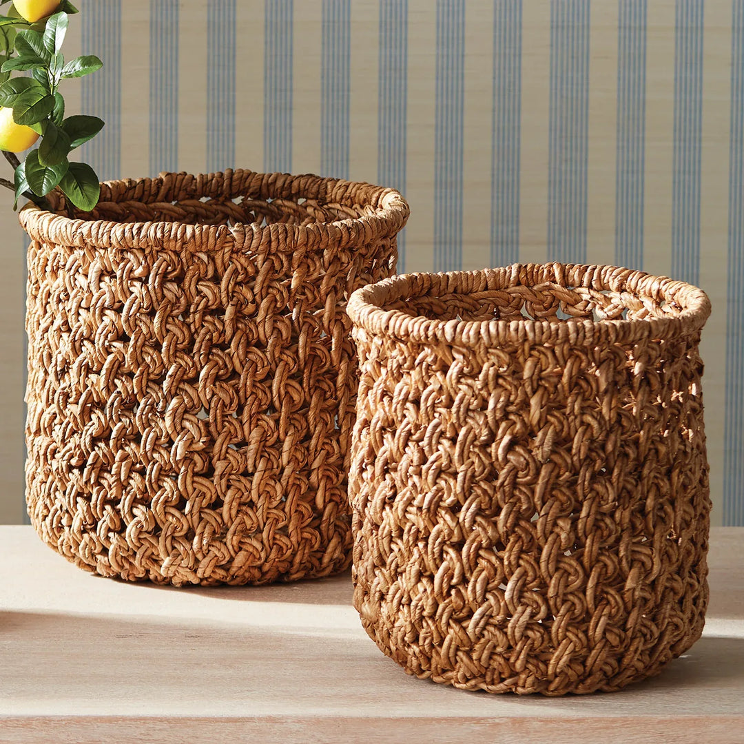 Bridget Banana Leaf Baskets, Set Of 2 – Modern Organic
