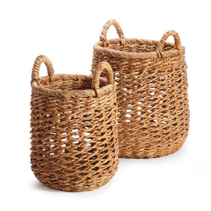 Cam Banana Leaf Baskets W/ Handles, Set Of 2 – Modern Organic
