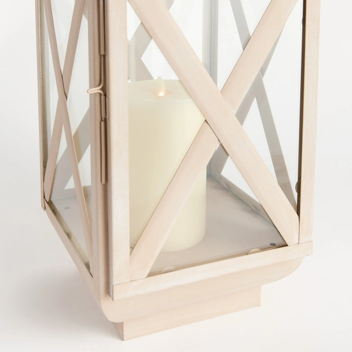 Pietra Outdoor Lantern Small – Modern Organic