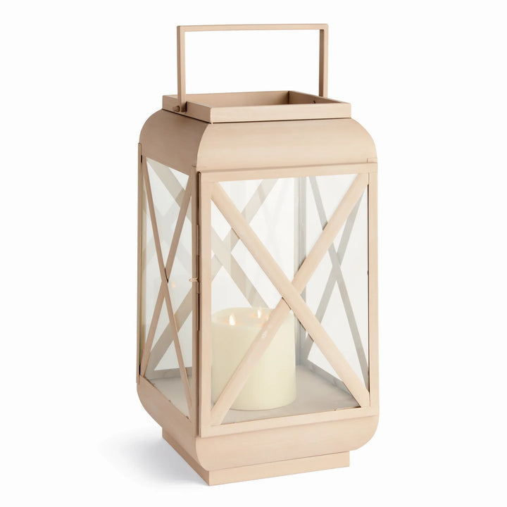 Pietra Outdoor Lantern Medium – Modern Organic
