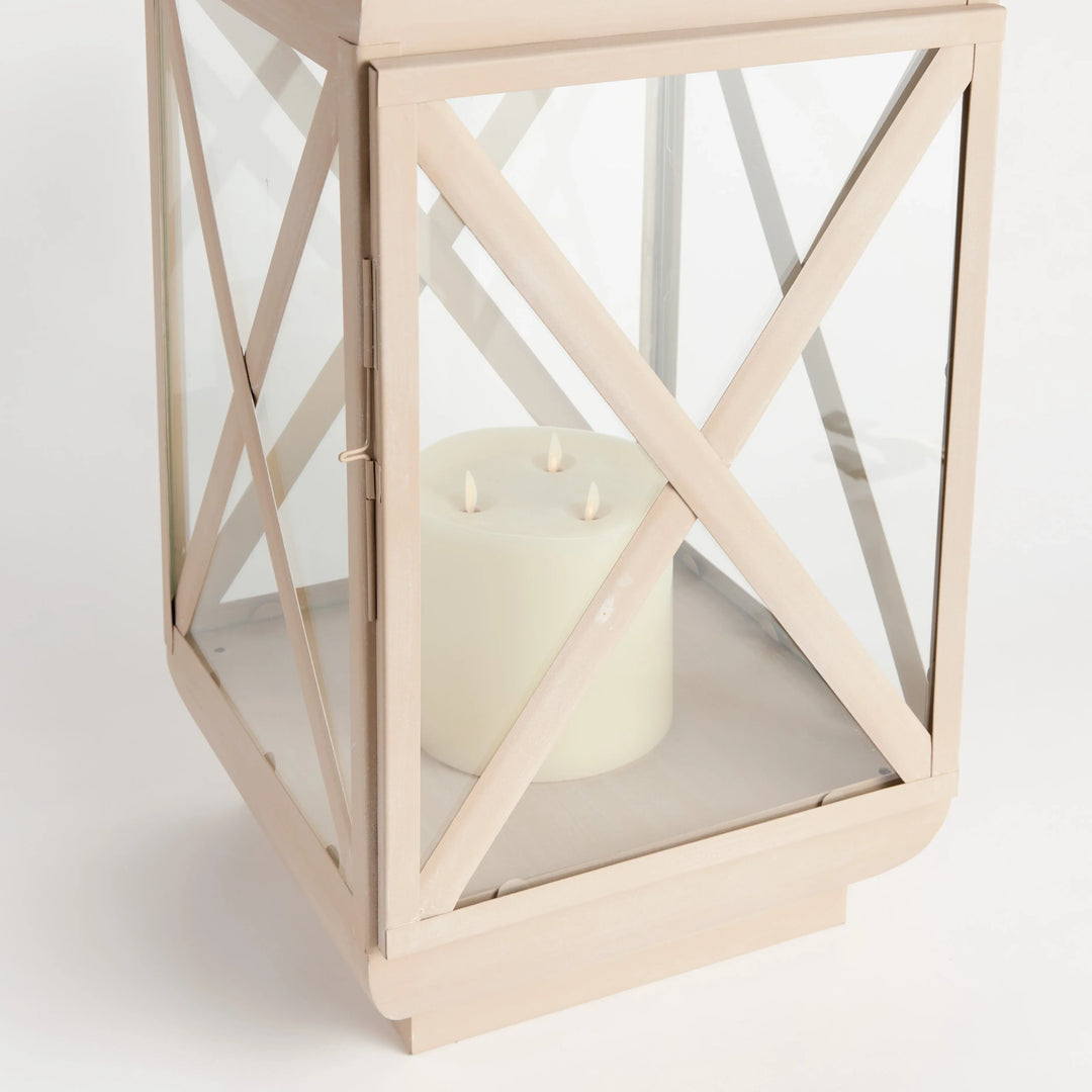 Pietra Outdoor Lantern Medium – Modern Organic