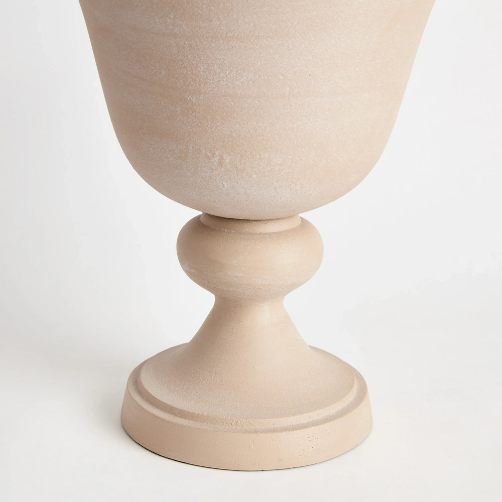 Pietra Pedestal Urn Large – Modern Organic