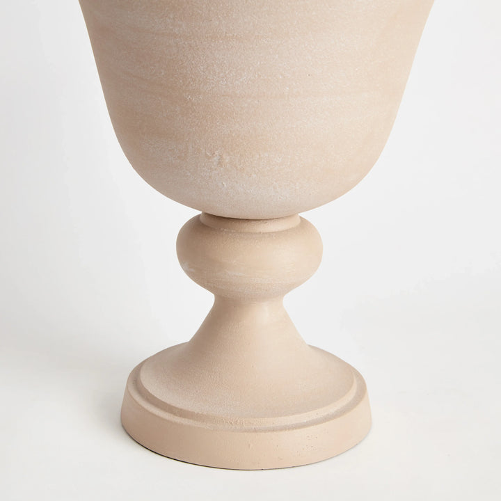 Pietra Pedestal Urn Large – Modern Organic