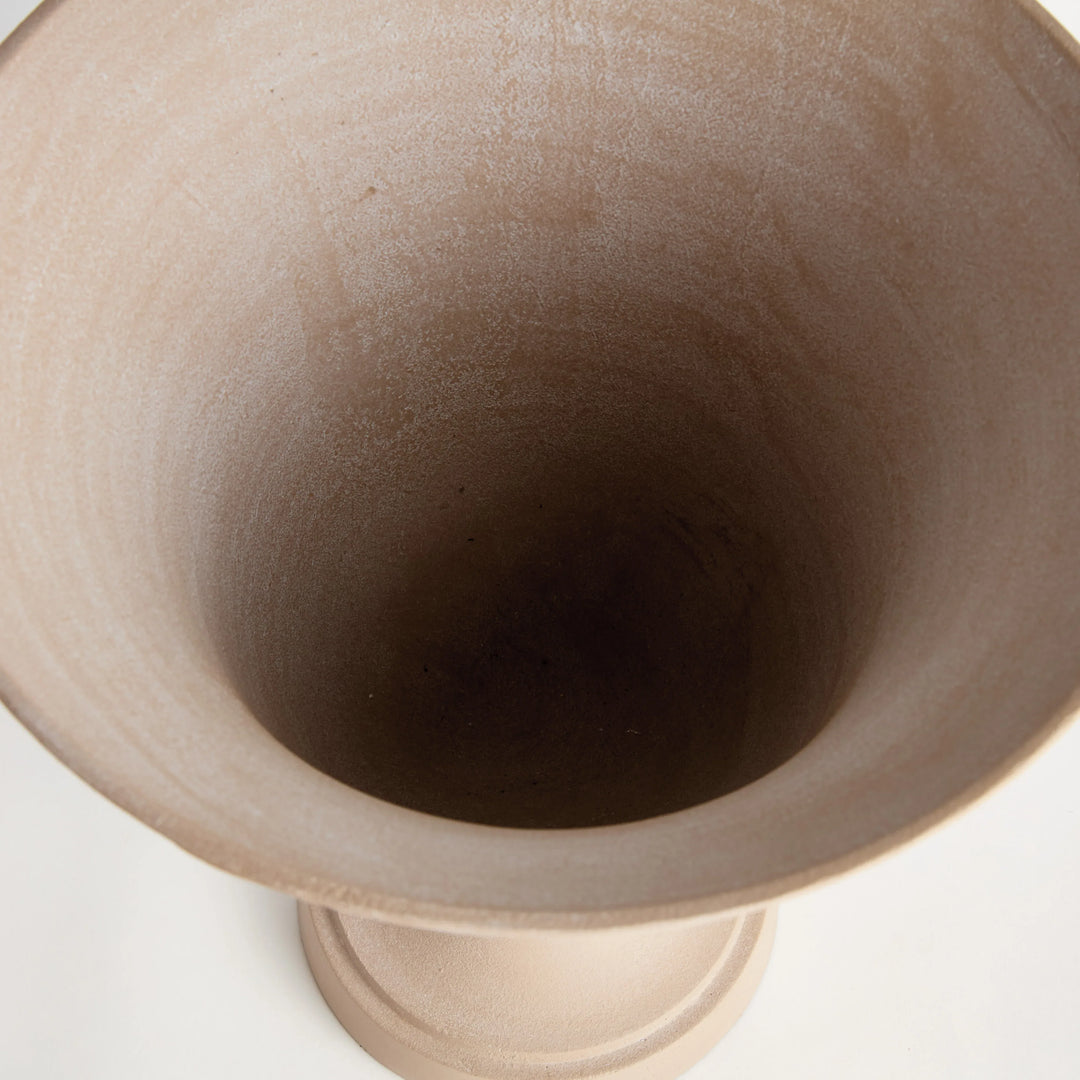 Pietra Pedestal Urn Large – Modern Organic