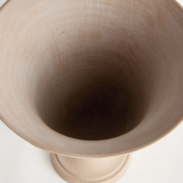 Pietra Pedestal Urn Large – Modern Organic
