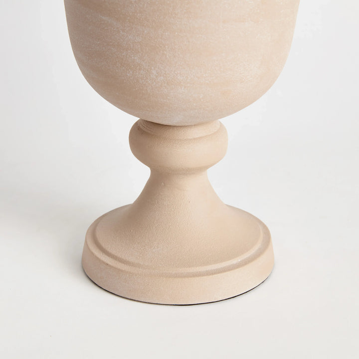 Pietra Pedestal Urn Small – Modern Organic
