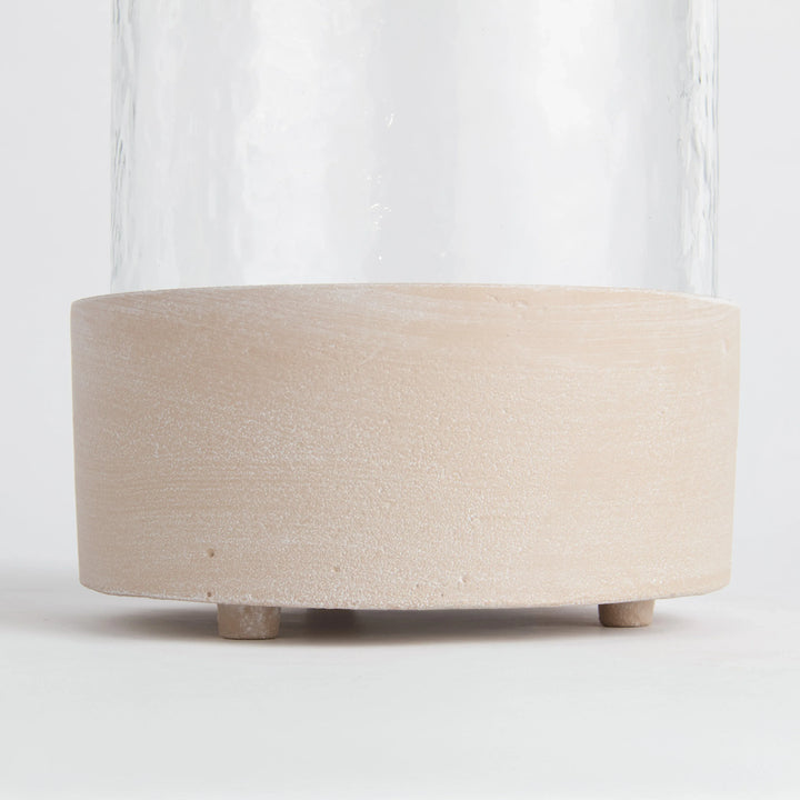 Pietra Cylinder Hurricane Large – Modern Organic