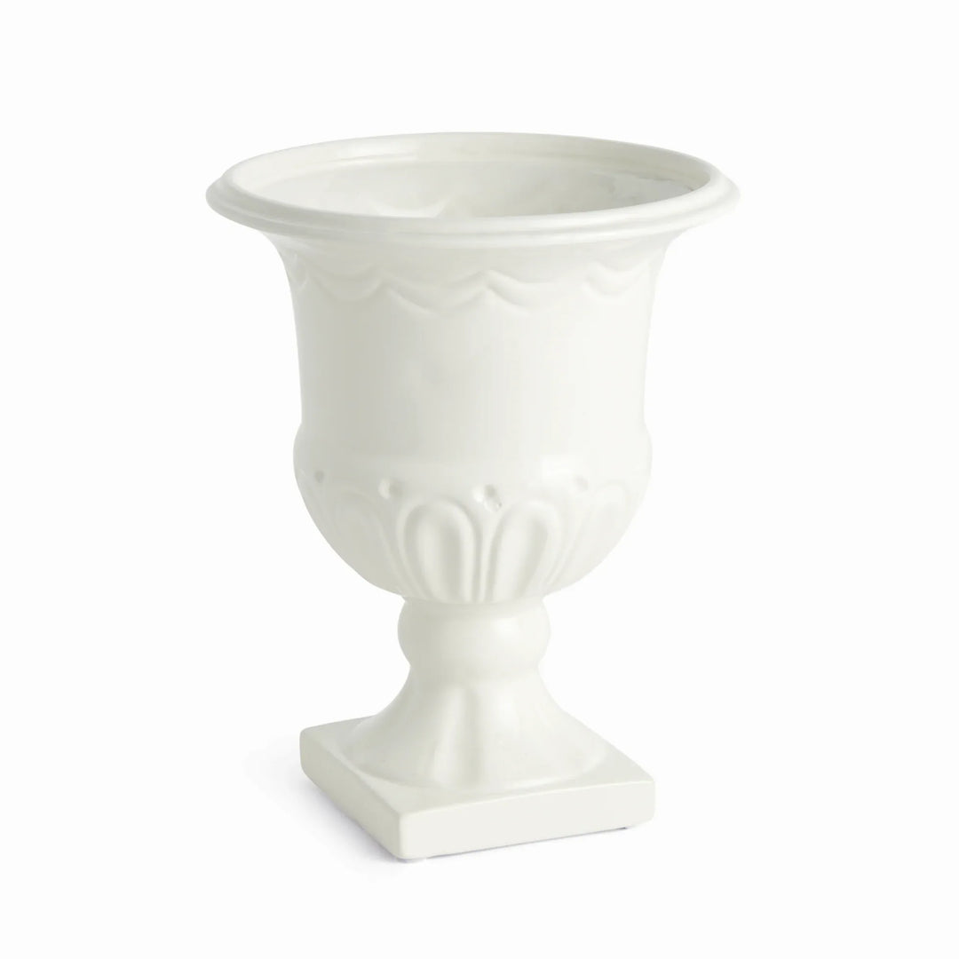Liana Decorative Pedestal Urn Small – Modern Organic