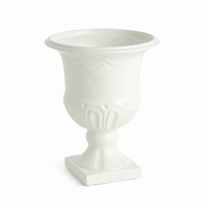 Liana Decorative Pedestal Urn Small – Modern Organic