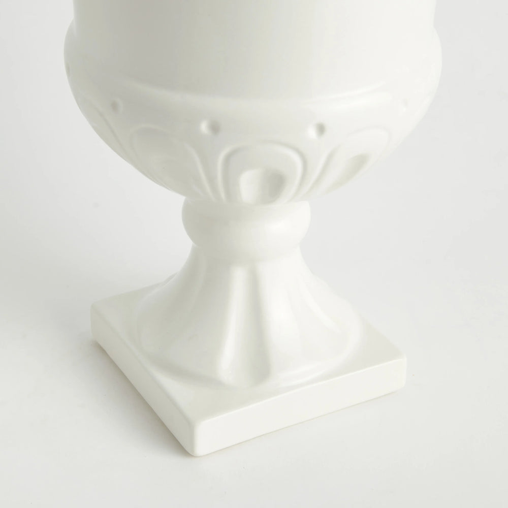 Liana Decorative Pedestal Urn Large – Modern Organic