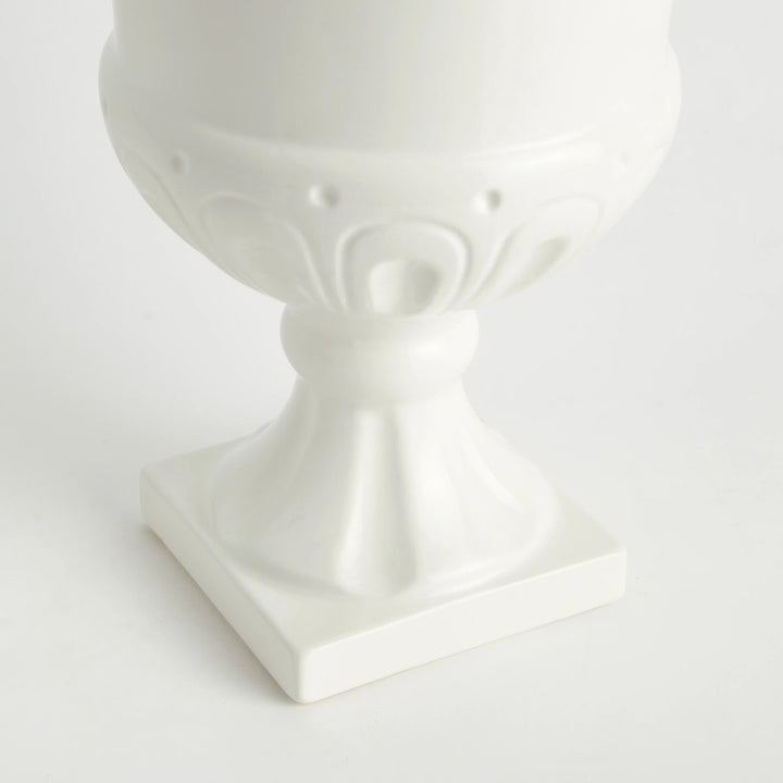 Liana Decorative Pedestal Urn Large – Modern Organic