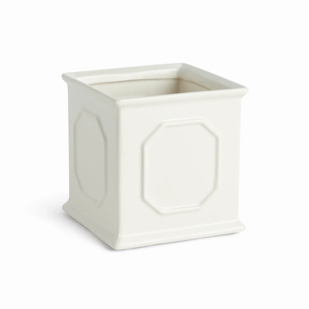 Lettie Square Cachepot Small – Modern Organic