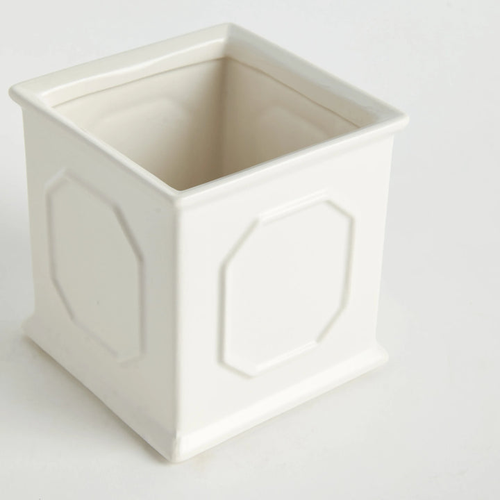 Lettie Square Cachepot Small – Modern Organic