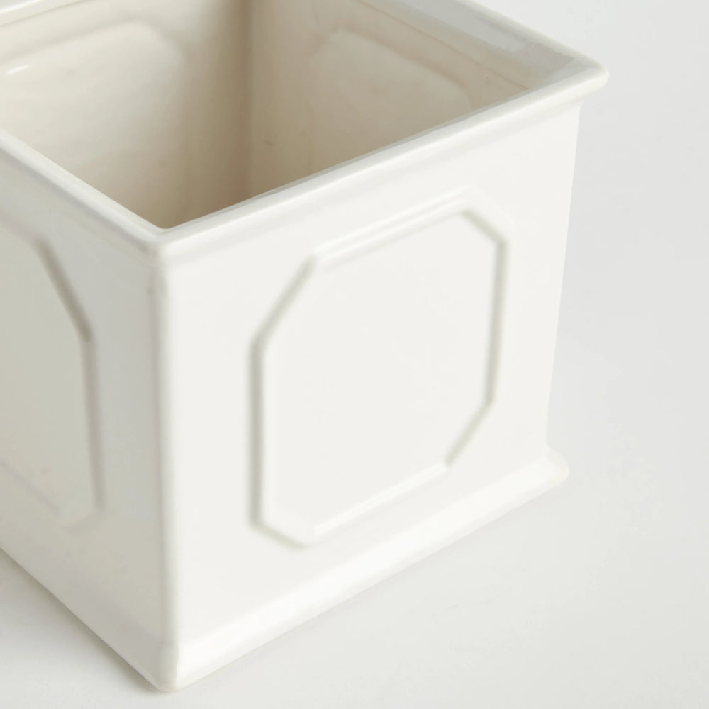 Lettie Square Cachepot Large – Modern Organic