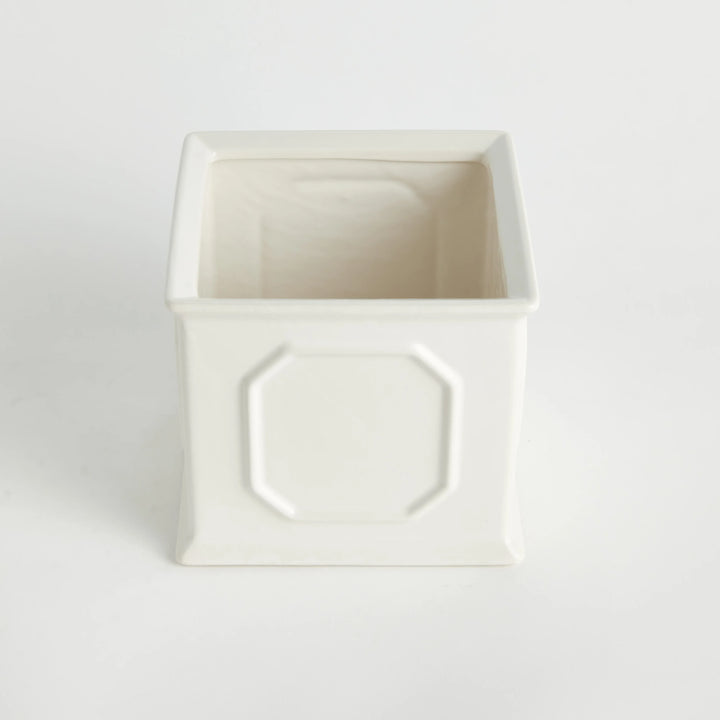 Lettie Square Cachepot Large – Modern Organic