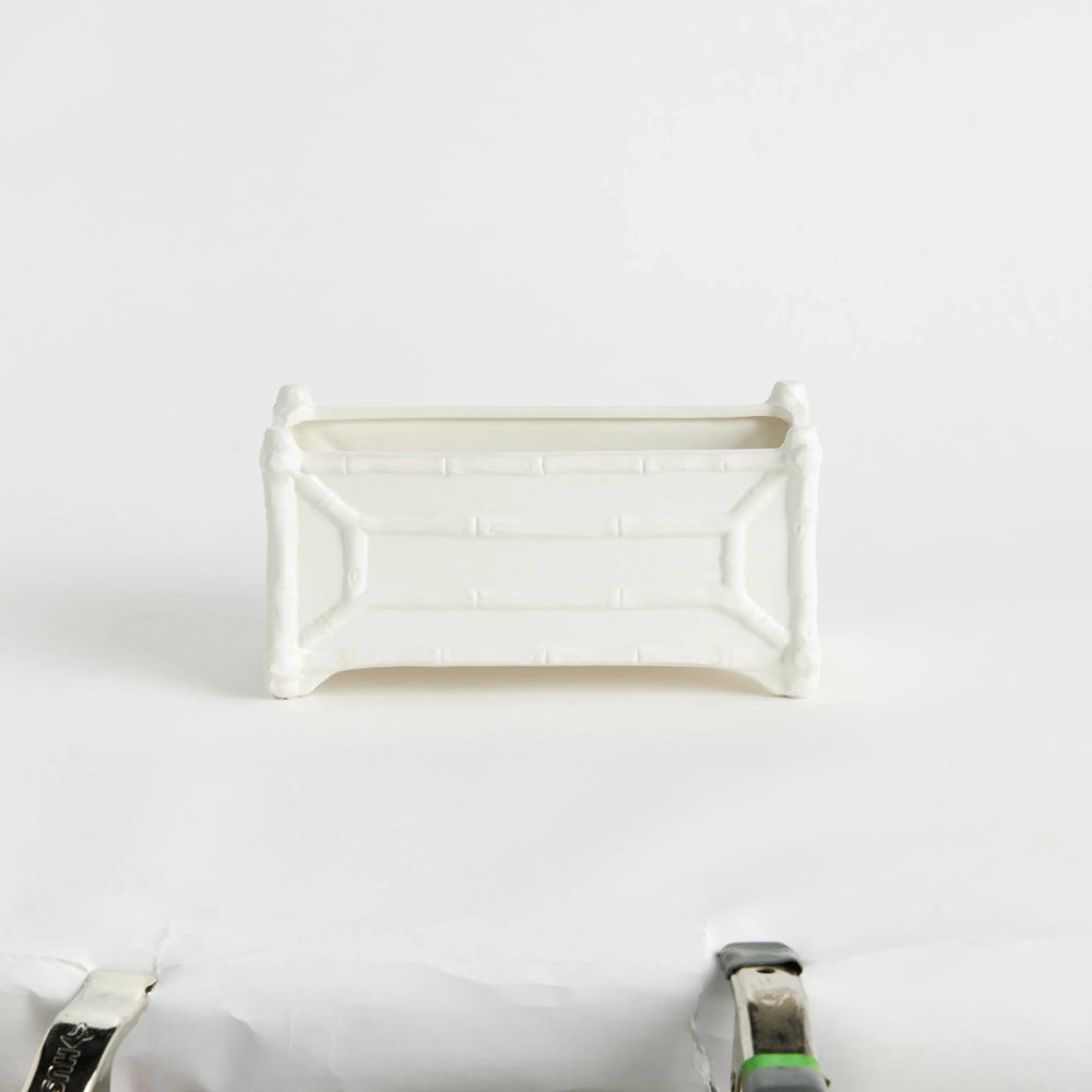 Chinoiserie Rectangular Cachepot – Modern Organic
