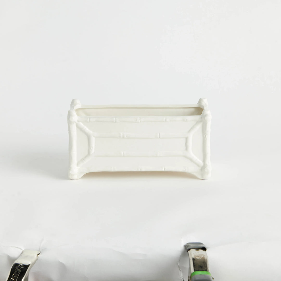 Chinoiserie Rectangular Cachepot – Modern Organic