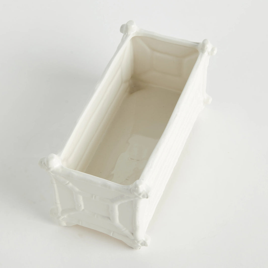 Chinoiserie Rectangular Cachepot – Modern Organic