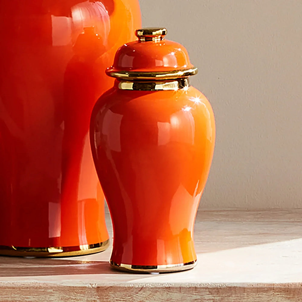 Eva Lidded Mini Ginger Jar Small – Modern Organic