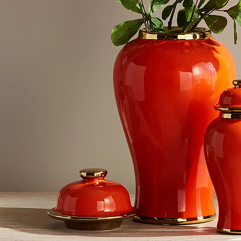 Eva Lidded Mini Ginger Jar Large – Modern Organic