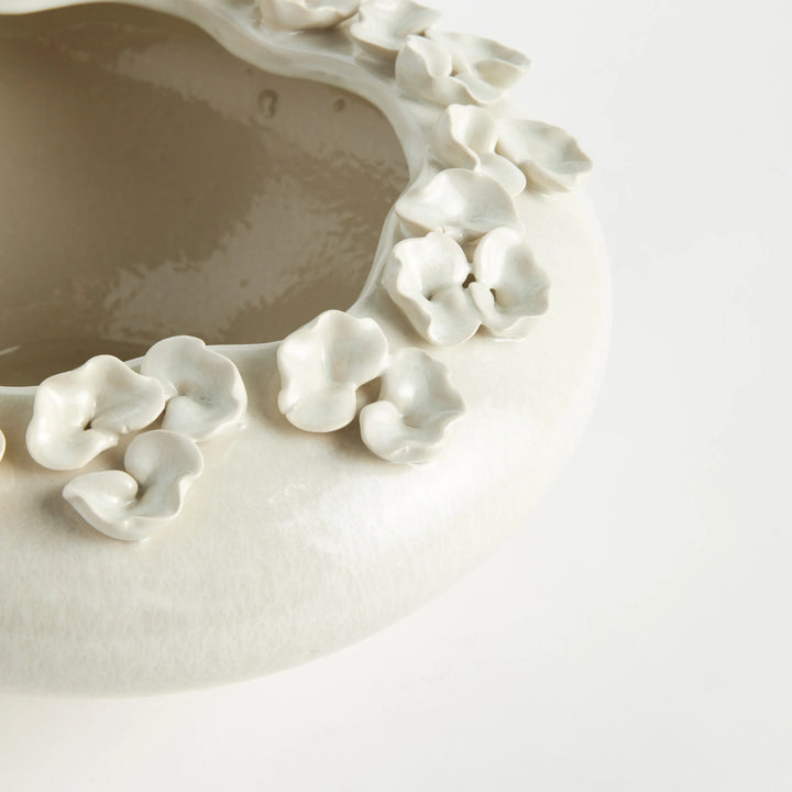 Petite Fleur Decorative Bowl – Modern Organic