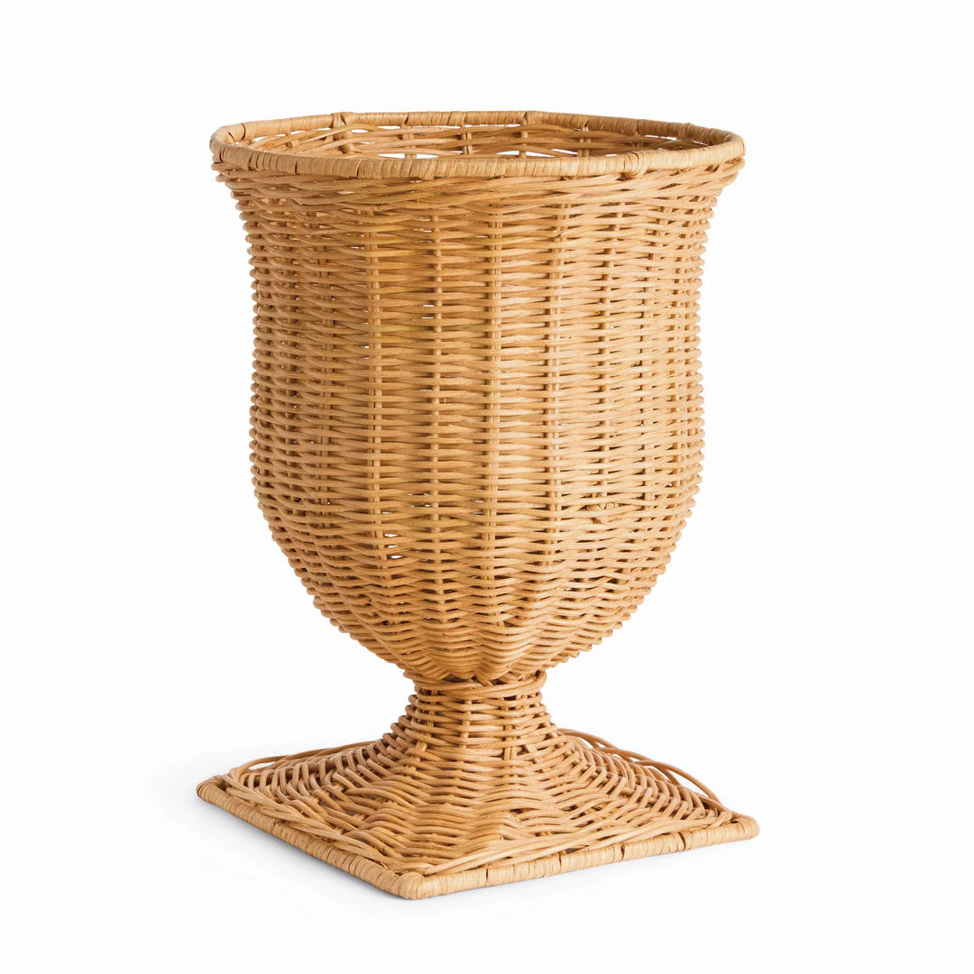 Chesapeake Rattan Footed Urn Narrow – Modern Organic