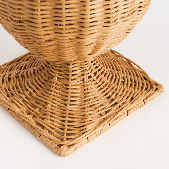 Chesapeake Rattan Footed Urn Narrow – Modern Organic