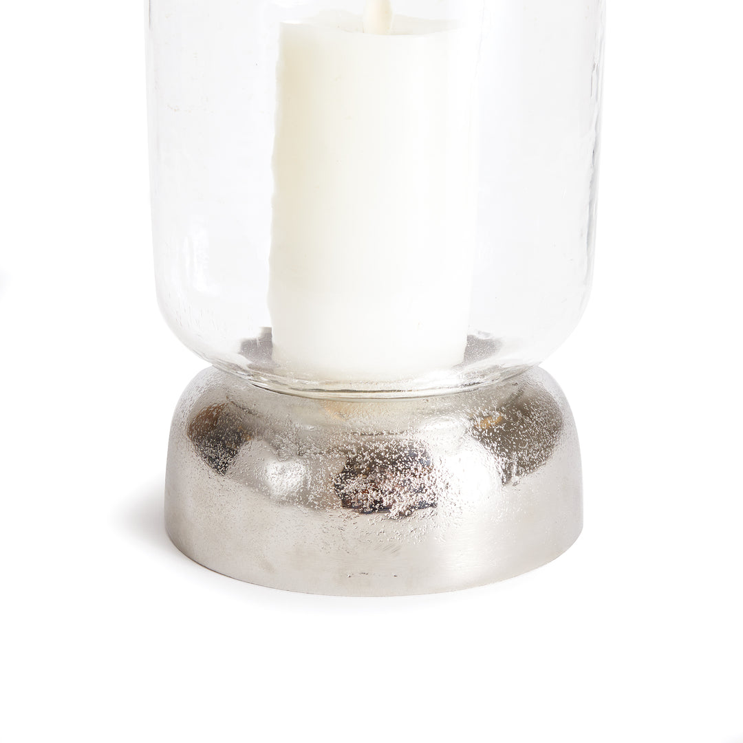 Silver Hurricane Candleholder, Large