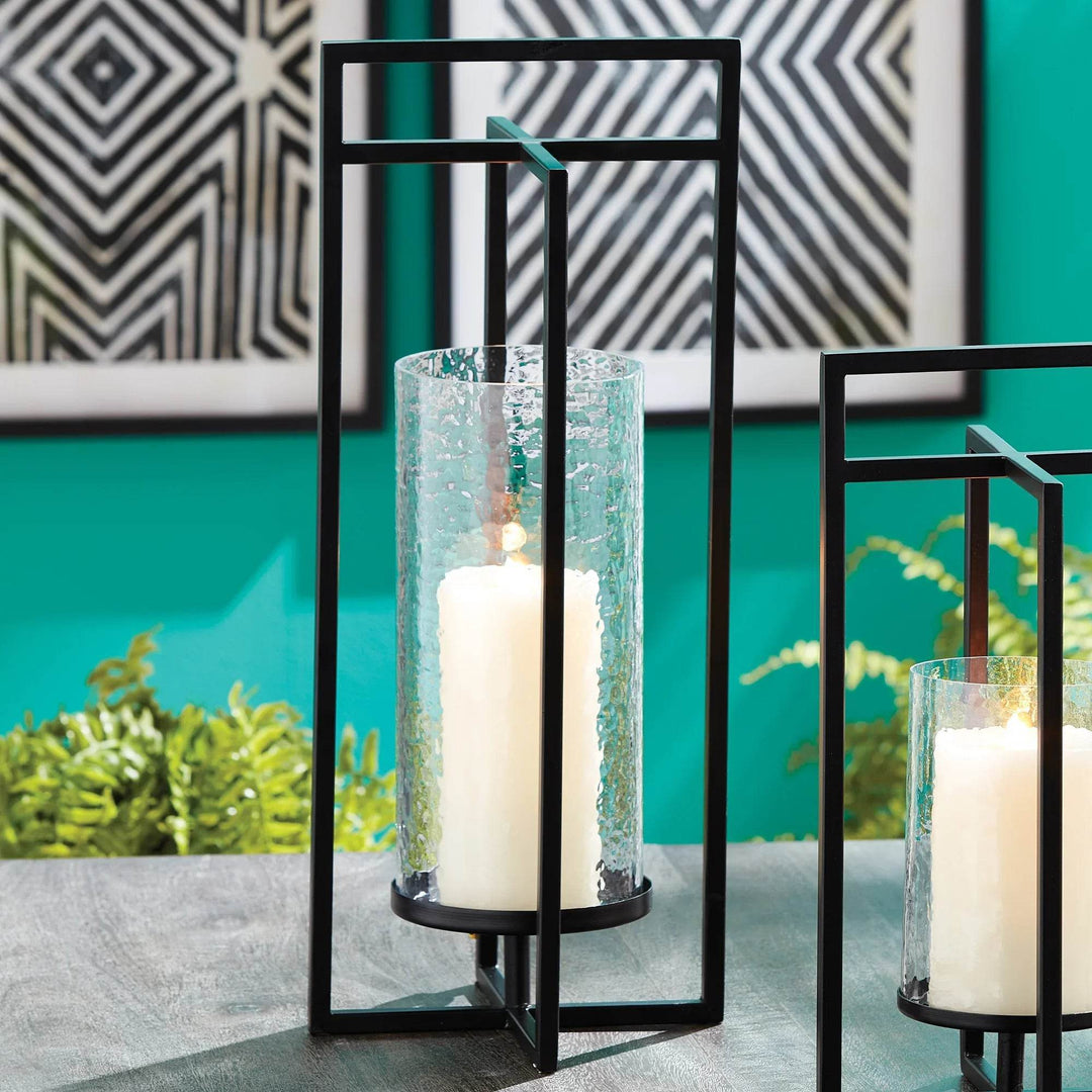 Modern Mondrian Geometric Indoor Lantern