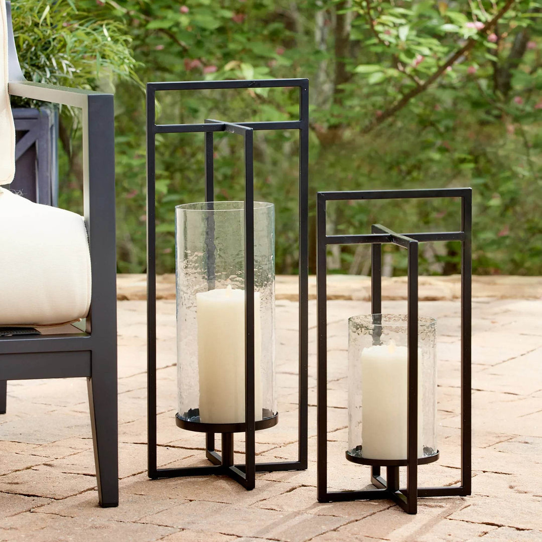 Modern Mondrian Geometric Indoor Lantern