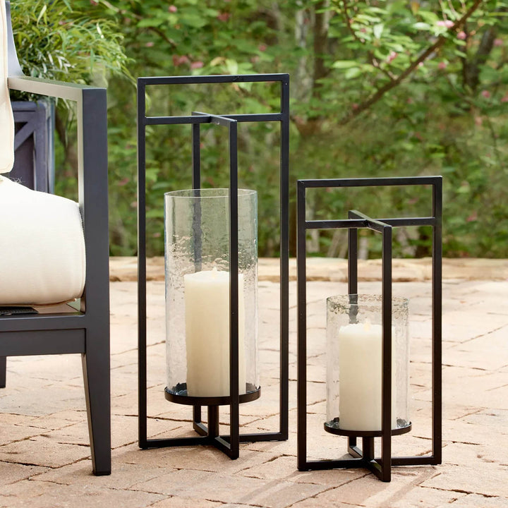 Modern Mondrian Geometric Indoor Lantern