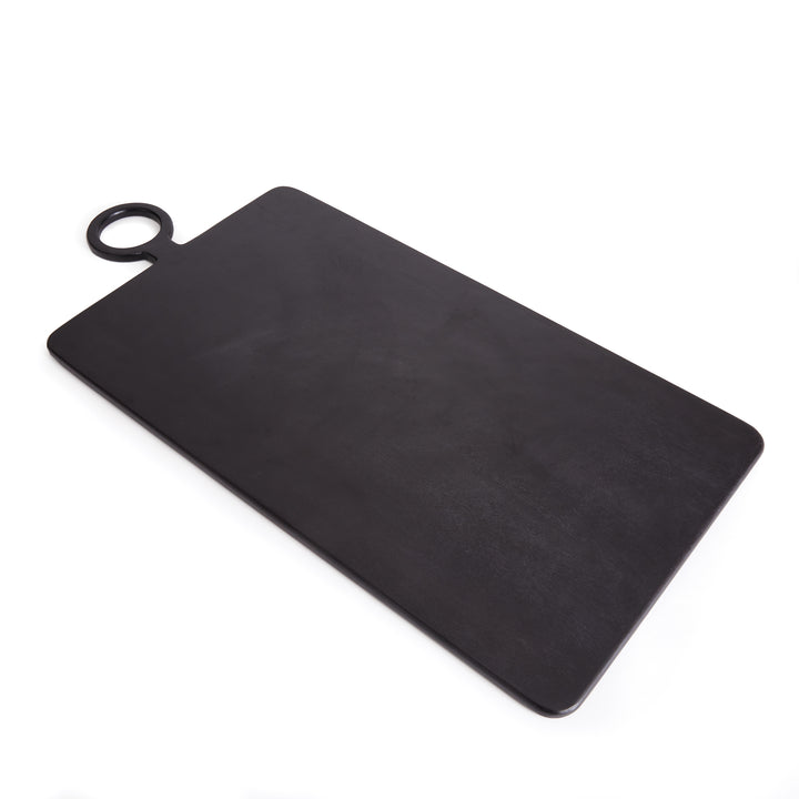 Black Mango Wood Serving Board for Charcuterie and Entertaining