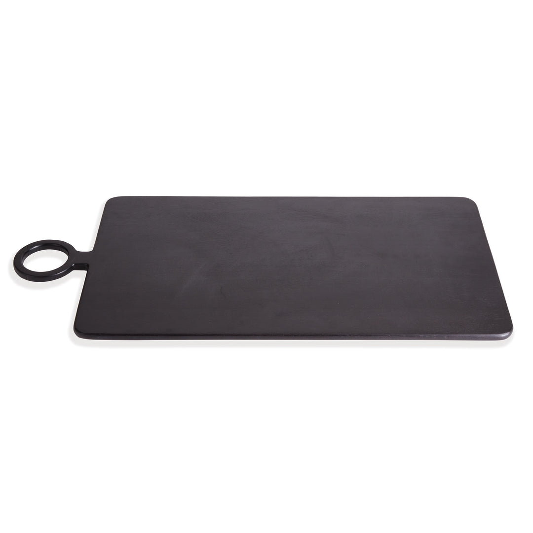 Black Mango Wood Serving Board for Charcuterie and Entertaining