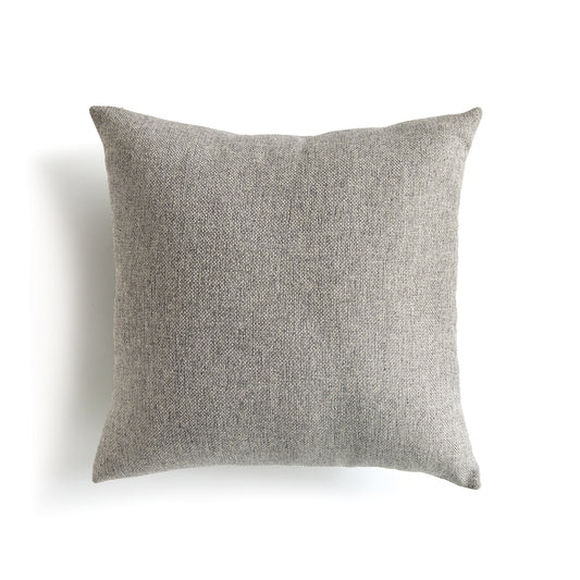 Gage Square Indoor-Outdoor Gray Pillow 20"