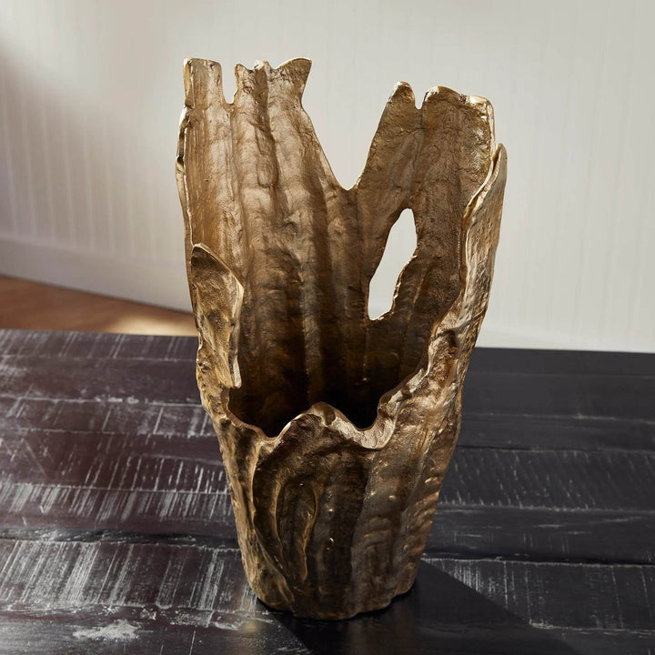 Arbre Gold Vase Large - Delamere Design