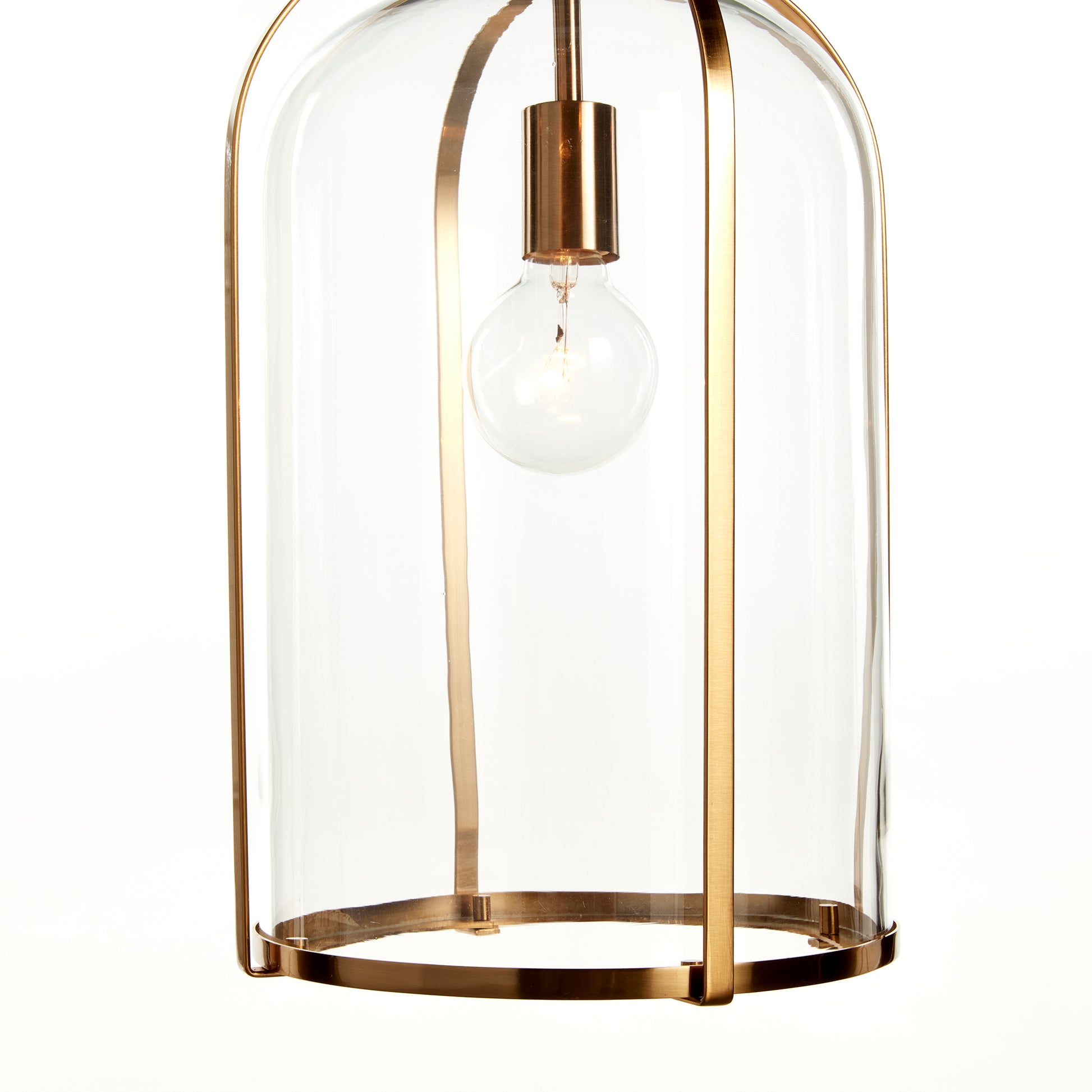 This stunning pendant light features a one-of-a-kind design, with a unique and unusual glass structure that extends through a sleek metal frame. Perfect for an entryway, kitchen, or foyer, this expertly crafted light adds elegance to any home in a grand scale. Its beauty and versatility make it an exceptional choice for any room.