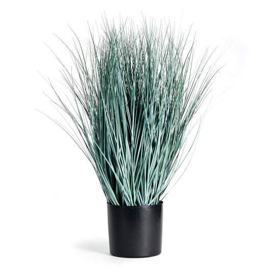 Blue Oat Grass Artificial Flora Drop-In 32"