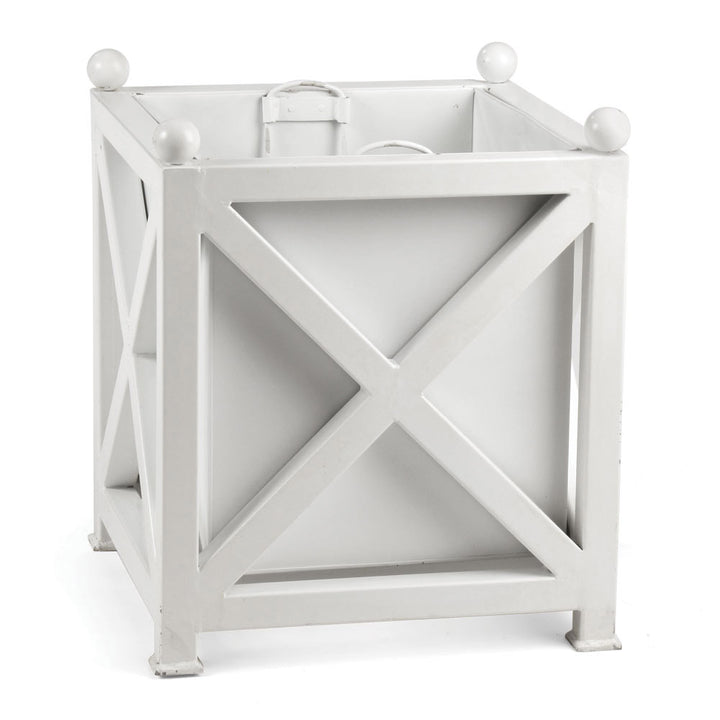 Modern Farmhouse White Planter