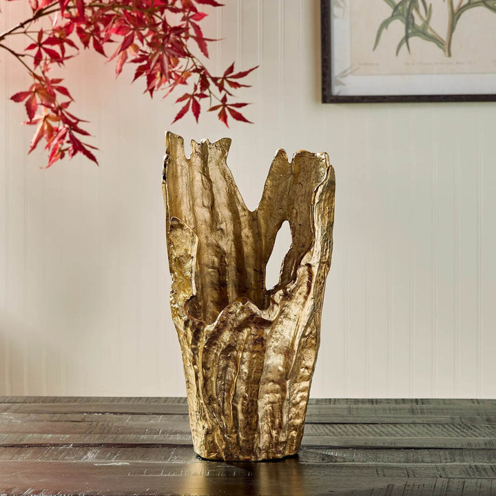 Arbre Gold Vase Large - Delamere Design